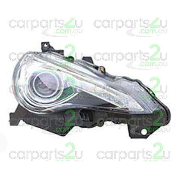 RIGHT HEAD LIGHT TO SUIT TOYOTA 86 ZN6R 2 DOOR COUPE GTS 4/2012–10/2016