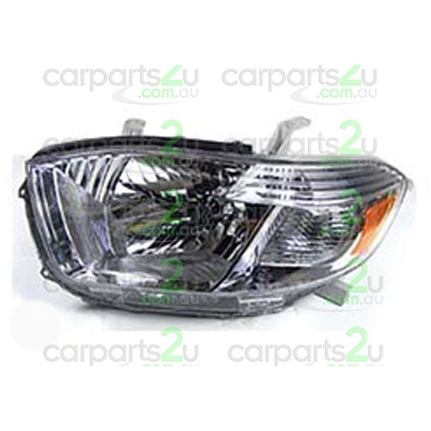LEFT HEAD LIGHT TO SUIT TOYOTA KLUGER GSU40 GSU45 WAGON KX-R 5/2007–7/2010