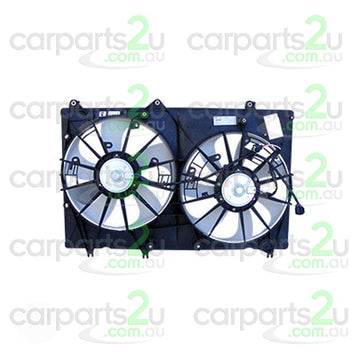 RADIATOR FAN ASSEMBLY TO SUIT TOYOTA KLUGER GSU40 GSU45 WAGON 5/2007–7/2010