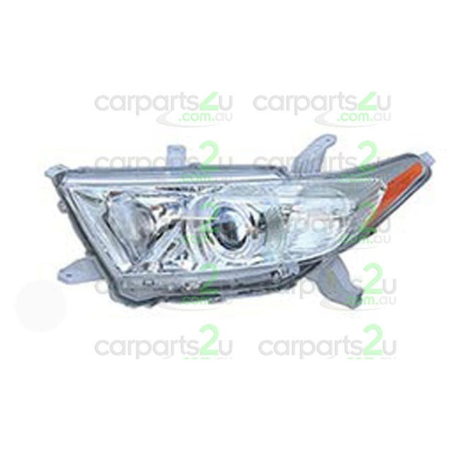 LEFT HEAD LIGHT TO SUIT TOYOTA KLUGER GSU40R WAGON 7/2010–12/2013