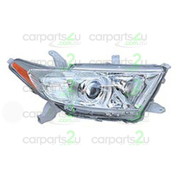 RIGHT HEAD LIGHT TO SUIT TOYOTA KLUGER GSU40R WAGON 7/2010–12/2013