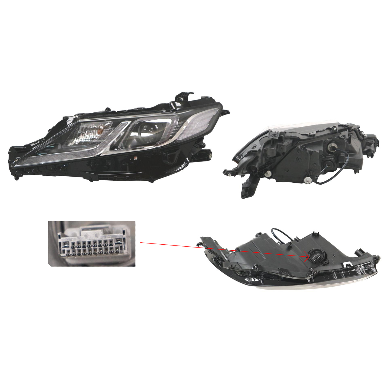 LEFT HEAD LIGHT TO SUIT TOYOTA CAMRY ASV70 9/2017–2/2021