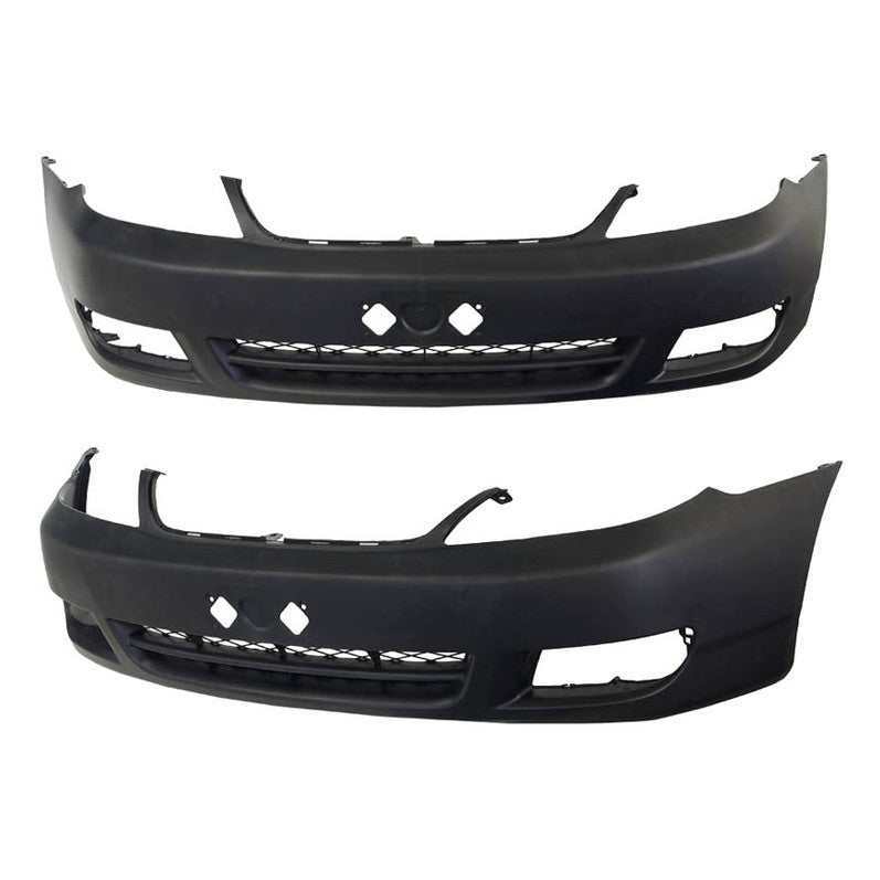 FRONT BUMPER TO SUIT TOYOTA COROLLA ZZE122 SEDAN 4/2004–3/2007