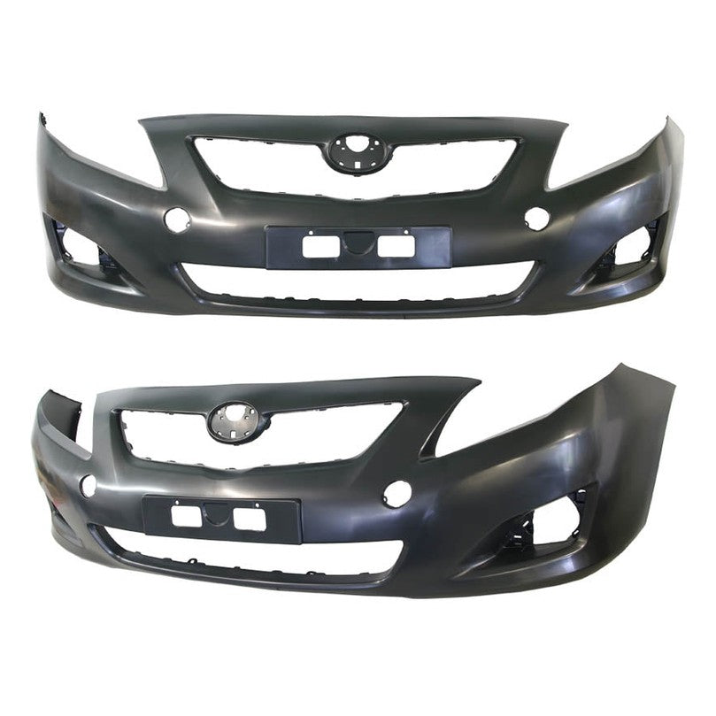 FRONT BUMPER TO SUIT TOYOTA COROLLA ZRE152 ZRE153 SEDAN ACCENT CONQUEST 3/2007–4/2010