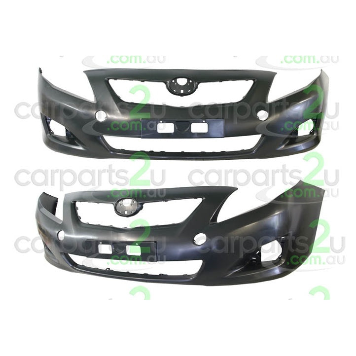 FRONT BUMPER TO SUIT TOYOTA COROLLA ZRE152 ZRE153 SEDAN ACCENT CONQUEST 3/2007–4/2010