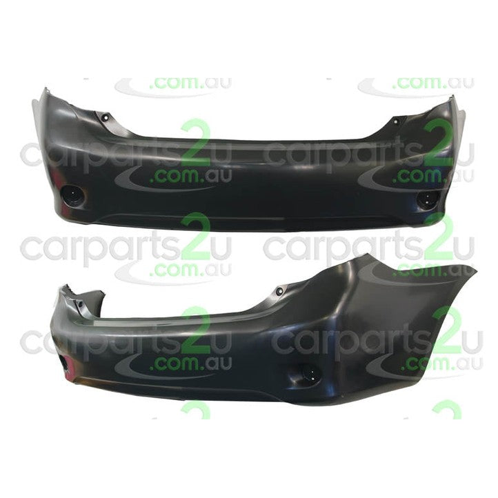 REAR BUMPER TO SUIT TOYOTA COROLLA ZRE152 ZRE153 SEDAN 2/2007–4/2010