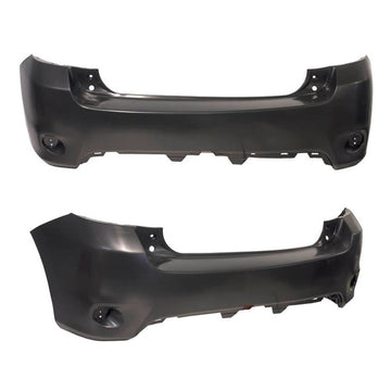 REAR BUMPER TO SUIT TOYOTA COROLLA ZRE152 ZRE153 5 DOOR HATCH 11/2009–8/2012