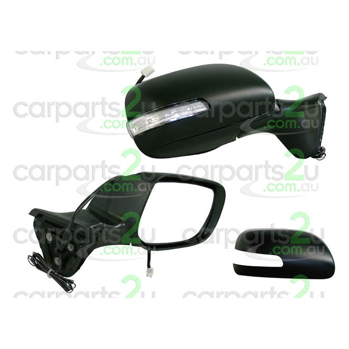 RIGHT FRONT DOOR MIRROR TO SUIT TOYOTA COROLLA ZRE152 ZRE153 5 DOOR HATCH 10/2009–8/2012