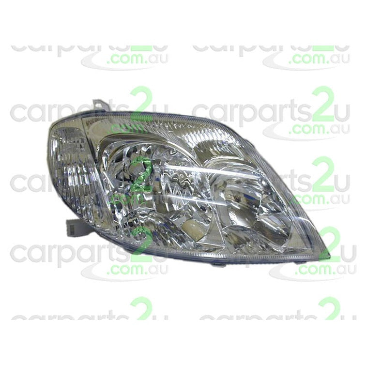 RIGHT HEAD LIGHT TO SUIT TOYOTA COROLLA ZZE122 12/2001–4/2004