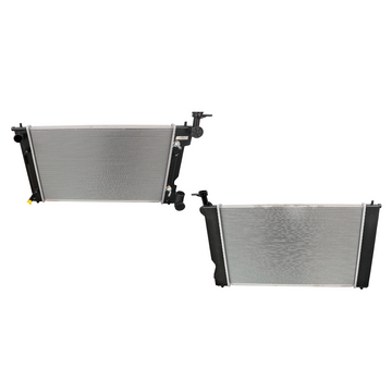 LEFT RADIATOR TO SUIT TOYOTA COROLLA ZRE152 ZRE153 ZRE172 3/2007–8/2012