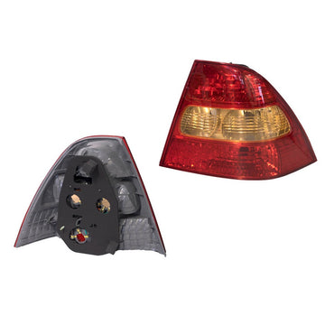 RIGHT TAIL LIGHT TO SUIT TOYOTA COROLLA ZZE122 SEDAN 10/2001–4/2004