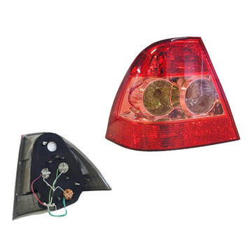 LEFT TAIL LIGHT TO SUIT TOYOTA COROLLA ZZE122 SEDAN 4/2004–3/2007