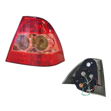RIGHT TAIL LIGHT TO SUIT TOYOTA COROLLA ZZE122 SEDAN 4/2004–3/2007