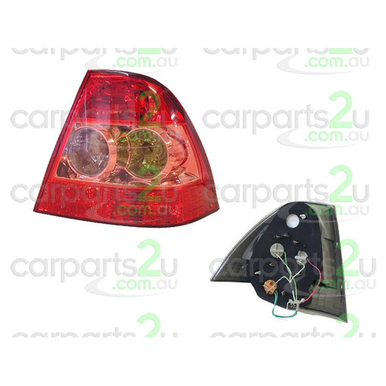 RIGHT TAIL LIGHT TO SUIT TOYOTA COROLLA ZZE122 SEDAN 4/2004–3/2007