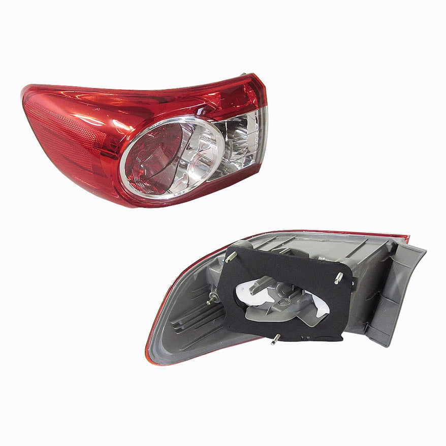 LEFT TAIL LIGHT TO SUIT TOYOTA COROLLA ZRE152 ZRE153 SEDAN 4/2010–12/2013