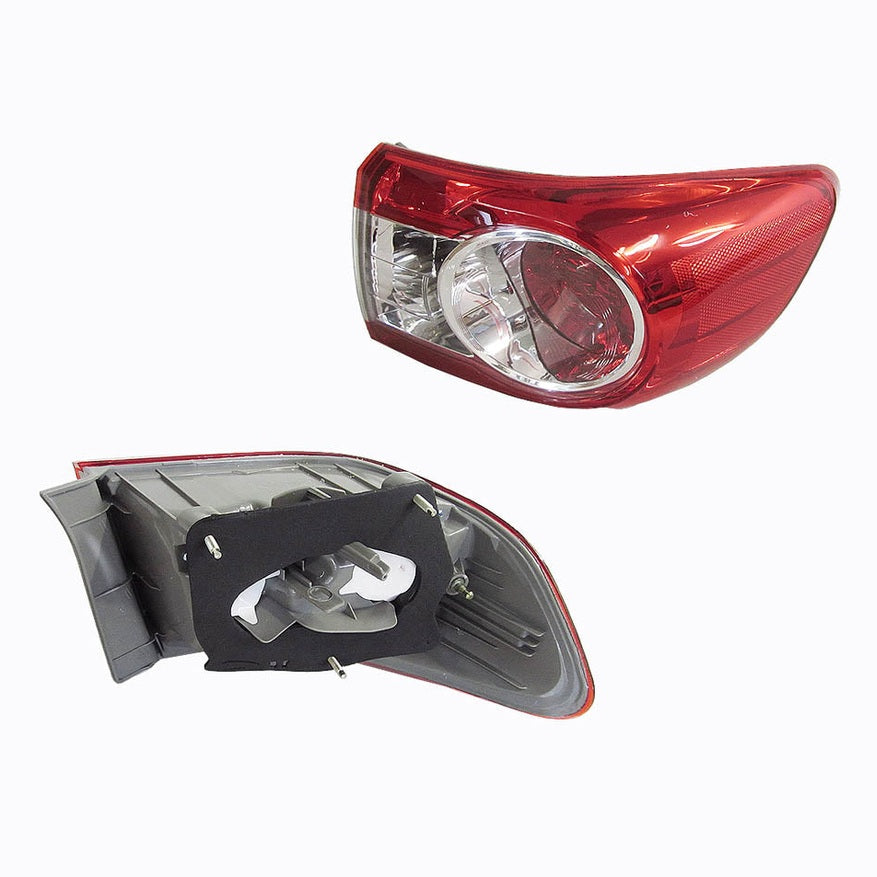 RIGHT TAIL LIGHT TO SUIT TOYOTA COROLLA ZRE152 ZRE153 SEDAN 4/2010–12/2013