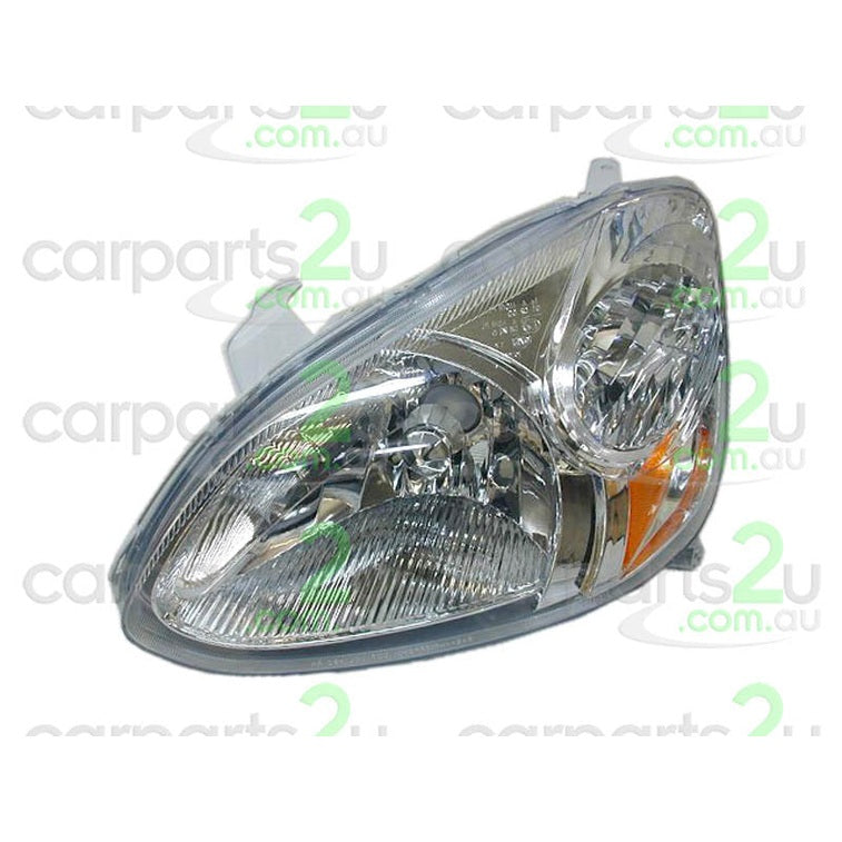 LEFT HEAD LIGHT TO SUIT TOYOTA ECHO SEDAN 12/2002–8/2005