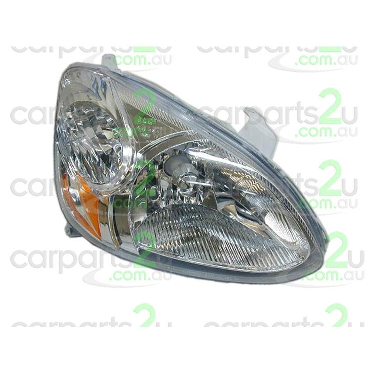 RIGHT HEAD LIGHT TO SUIT TOYOTA ECHO SEDAN 12/2002–8/2005