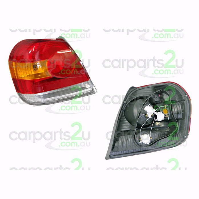 LEFT TAIL LIGHT TO SUIT TOYOTA ECHO SEDAN 8/2002–12/2005