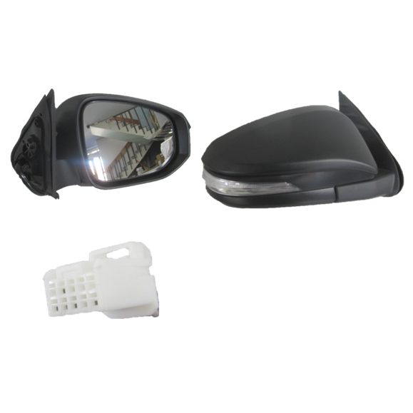 RIGHT FRONT DOOR MIRROR TO SUIT TOYOTA FORTUNER GUN156R 7/2015–6/2020