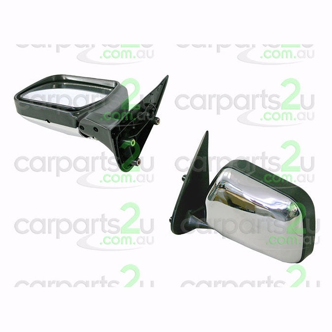 LEFT FRONT DOOR MIRROR TO SUIT TOYOTA HILUX 2WD 4WD UTILITY 8/1997–2/2005