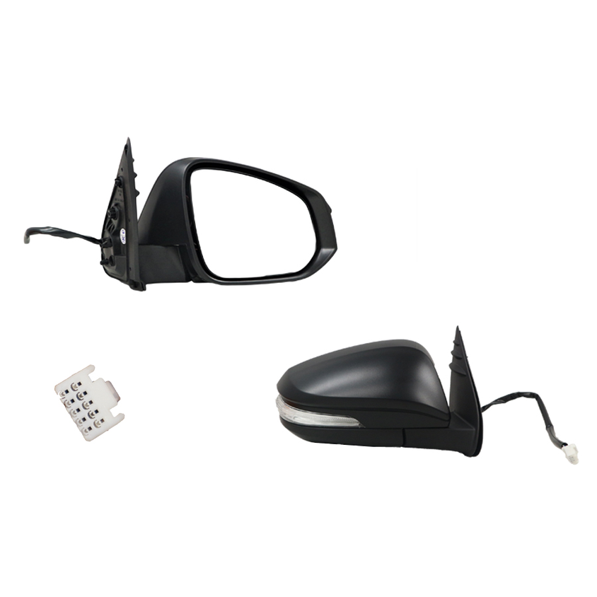RIGHT FRONT DOOR MIRROR TO SUIT TOYOTA HILUX 5/2015–5/2020