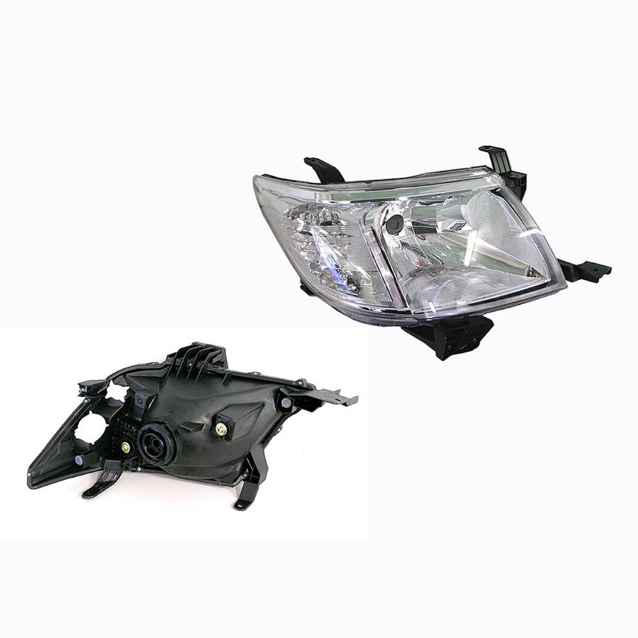RIGHT HEAD LIGHT TO SUIT TOYOTA HILUX UTILITY 7/2011–4/2015