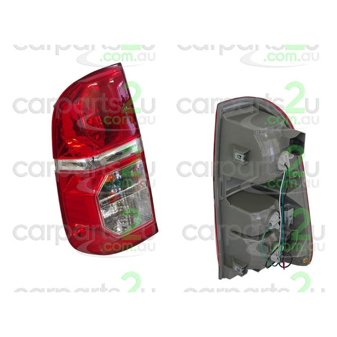 LEFT TAIL LIGHT TO SUIT TOYOTA HILUX UTILITY 7/2011–4/2015