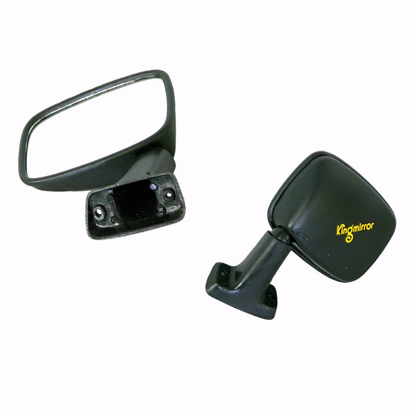 LEFT FRONT DOOR MIRROR TO SUIT TOYOTA LANDCRUISER 60 SERIES WAGON 8/1980–9/1987