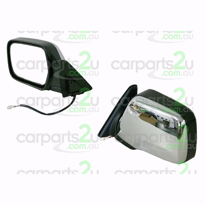 LEFT FRONT DOOR MIRROR TO SUIT TOYOTA LANDCRUISER 80 SERIES WAGON 1/1990–1/1998