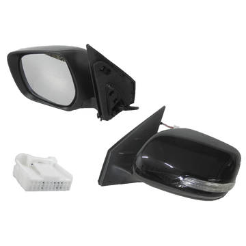 LEFT FRONT DOOR MIRROR TO SUIT TOYOTA LANDCRUISER 200 SERIES 8/2007–1/2012