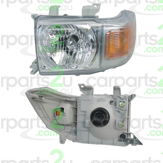 LEFT HEAD LIGHT TO SUIT TOYOTA LANDCRUISER 70 SERIES 1/2007–8/2016