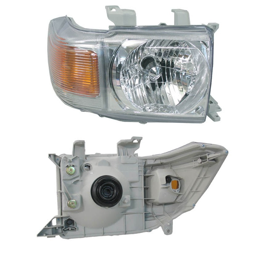 RIGHT HEAD LIGHT TO SUIT TOYOTA LANDCRUISER 70 SERIES 1/2007–8/2016