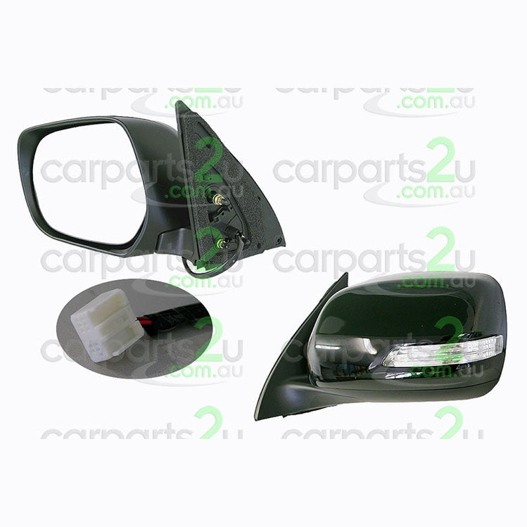 LEFT FRONT DOOR MIRROR TO SUIT TOYOTA PRADO 150 WAGON 8/2009–10/2011