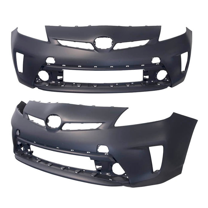 FRONT BUMPER TO SUIT TOYOTA PRIUS ZVW30 5 DOOR HATCH 12/2011–2/2016