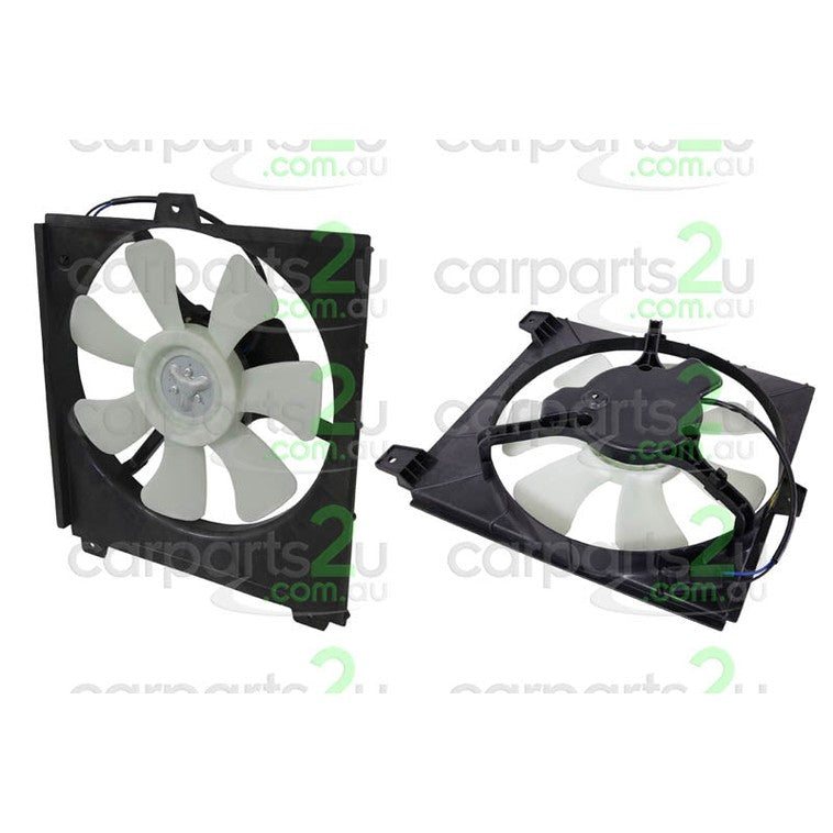 CONDENSER FAN ASSEMBLY TO SUIT TOYOTA RAV 4 XA20 WAGON 5/2000–10/2005