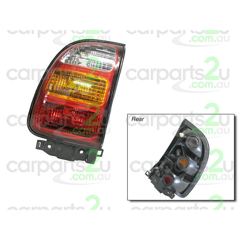 LEFT TAIL LIGHT TO SUIT TOYOTA RAV 4 XA10 WAGON 10/1997–5/2000