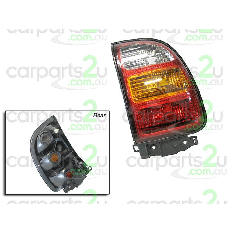 RIGHT TAIL LIGHT TO SUIT TOYOTA RAV 4 XA10 WAGON 10/1997–5/2000