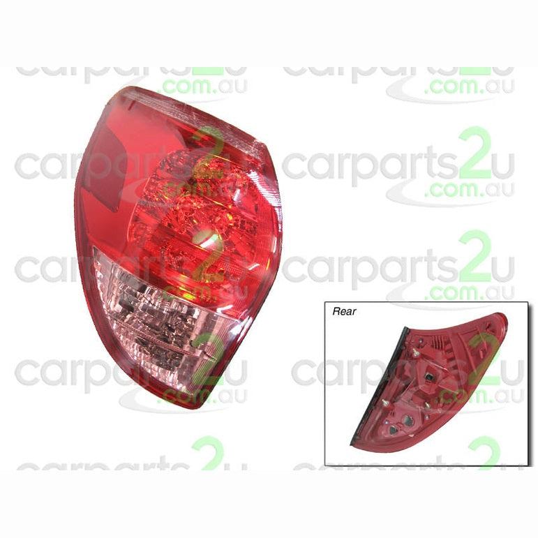LEFT TAIL LIGHT TO SUIT TOYOTA RAV 4 XA30 WAGON 11/2005–8/2008