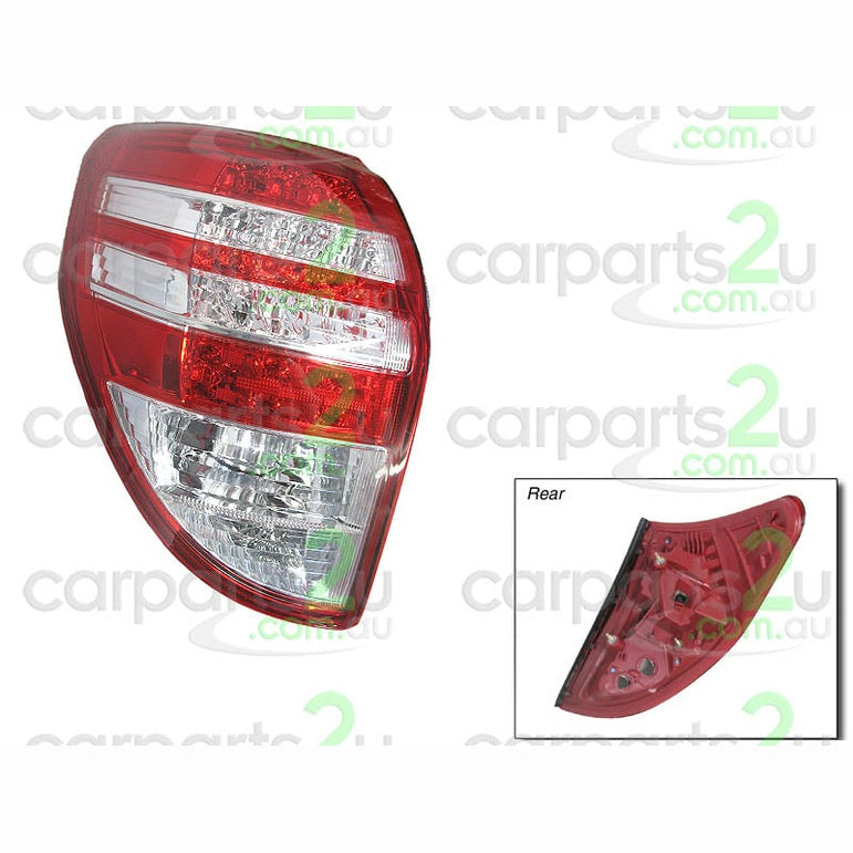 LEFT TAIL LIGHT TO SUIT TOYOTA RAV 4 XA30 WAGON 8/2008–12/2012