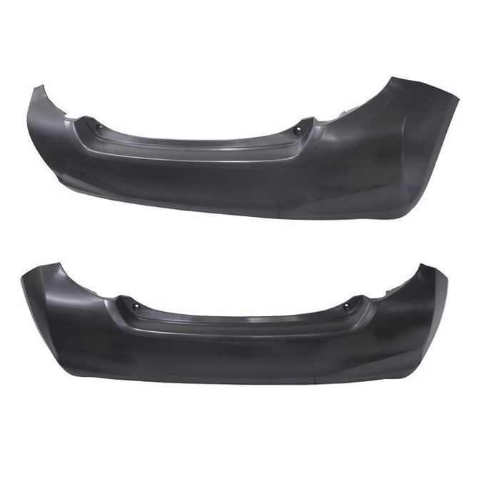 REAR BUMPER TO SUIT TOYOTA YARIS HATCH 8/2011–7/2014