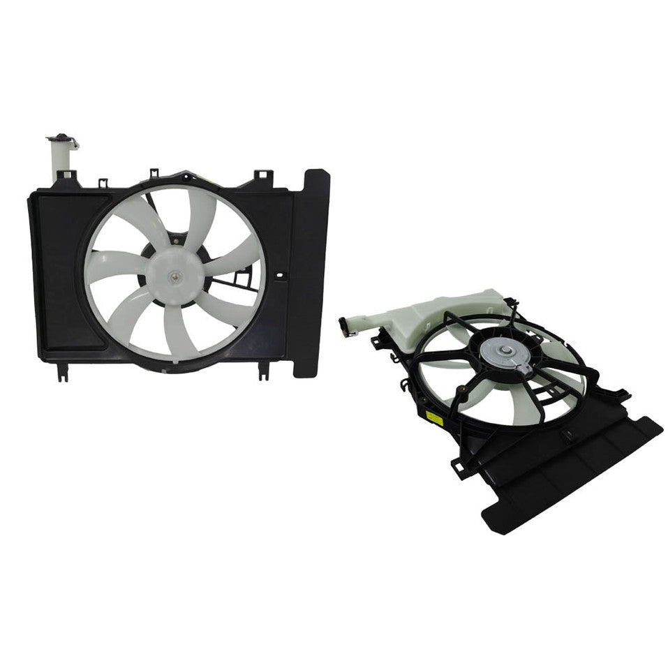 RADIATOR FAN ASSEMBLY TO SUIT TOYOTA YARIS HATCH 8/2005–8/2011