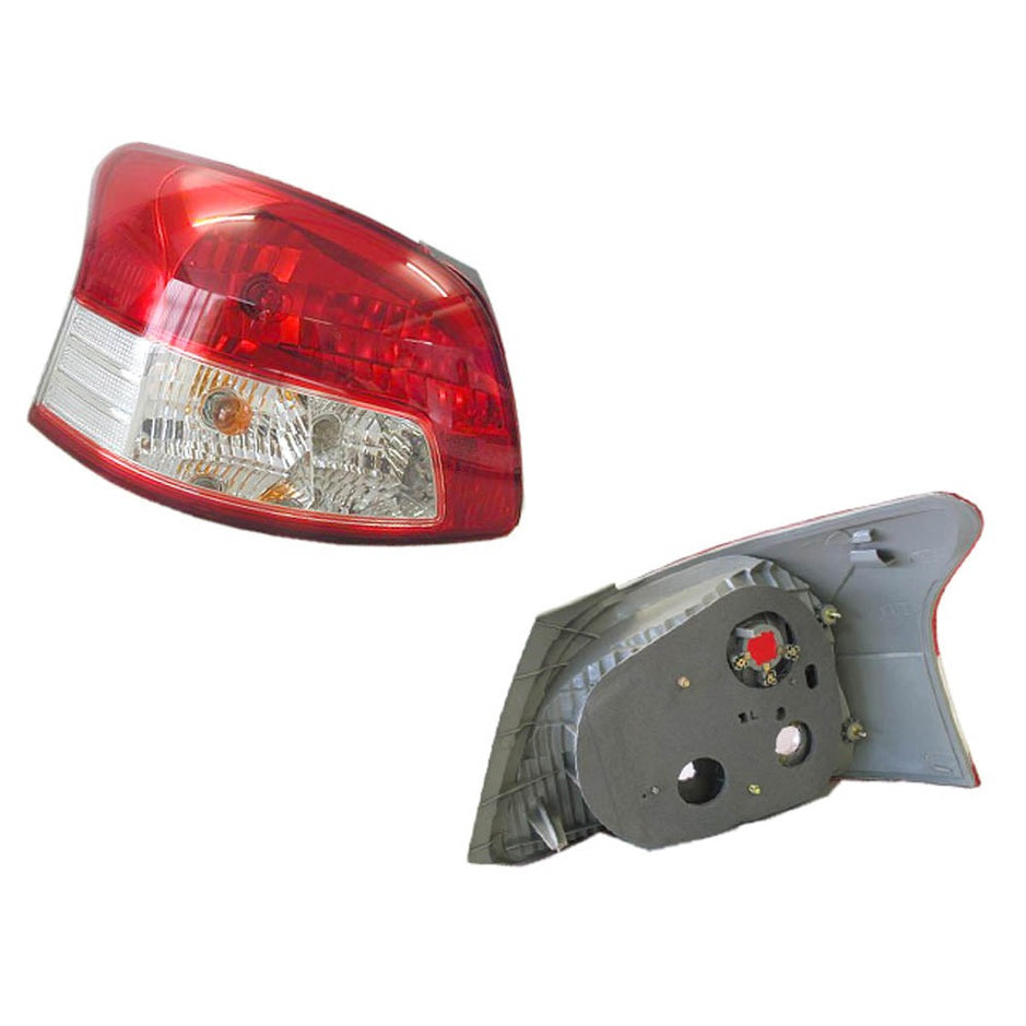 LEFT TAIL LIGHT TO SUIT TOYOTA YARIS SEDAN 1/2006–1/2016