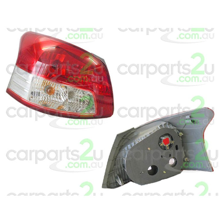 LEFT TAIL LIGHT TO SUIT TOYOTA YARIS SEDAN 1/2006–1/2016