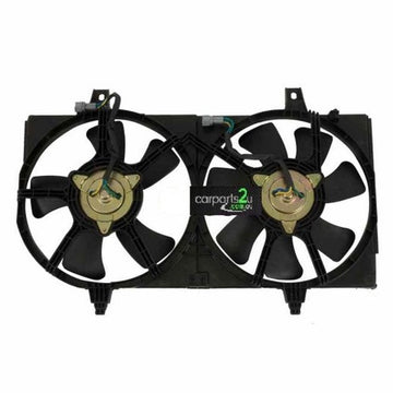 RADIATOR FAN ASSEMBLY TO SUIT NISSAN PULSAR N16 SEDAN 5/2000–1/2006