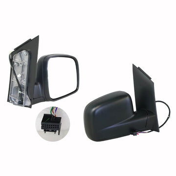 RIGHT FRONT DOOR MIRROR TO SUIT VOLKSWAGEN CADDY VAN 2/2005–8/2010