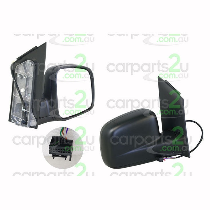 RIGHT FRONT DOOR MIRROR TO SUIT VOLKSWAGEN CADDY VAN 2/2005–8/2010