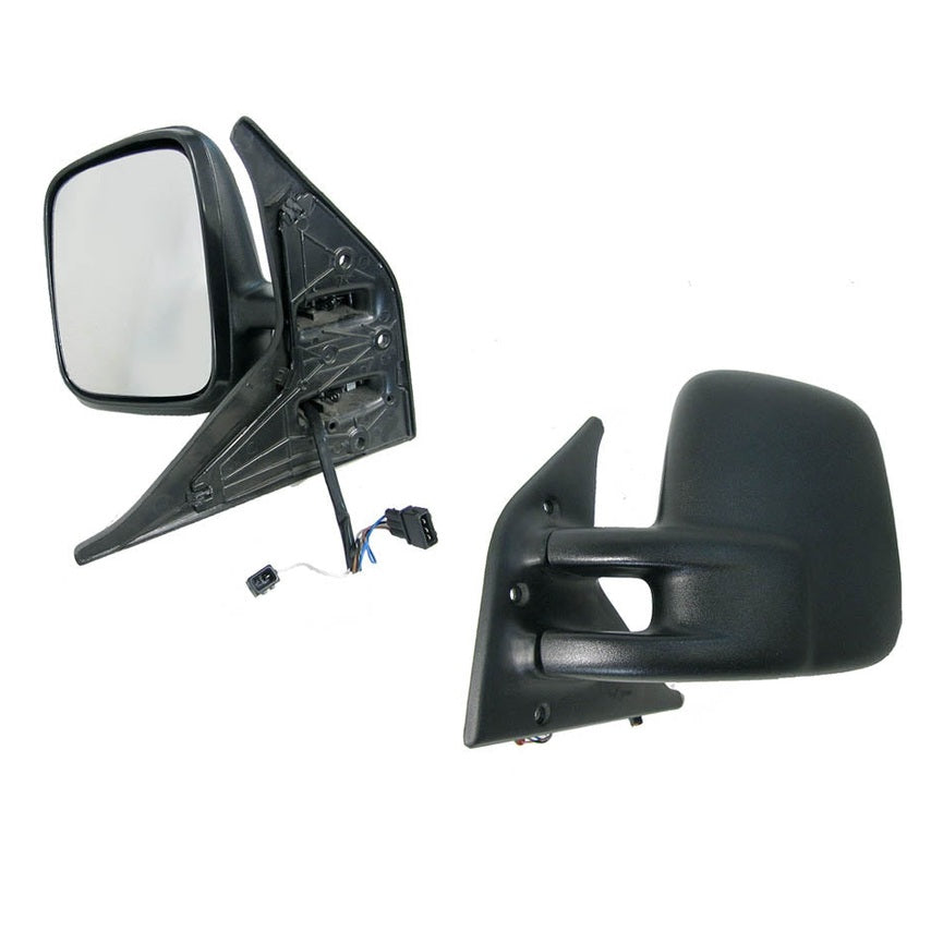 LEFT FRONT DOOR MIRROR TO SUIT VOLKSWAGEN TRANSPORTER T4 VAN 11/1992–7/2004
