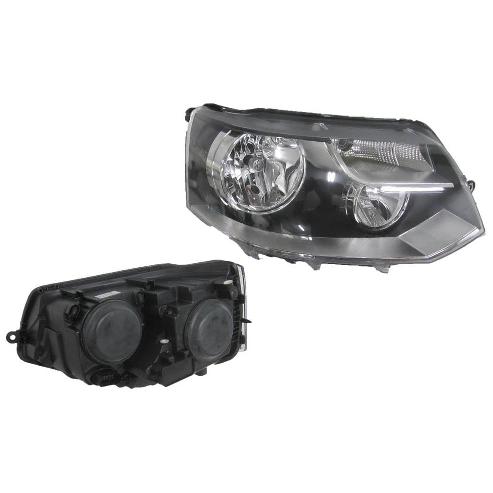 HEAD LIGHT TO SUIT VOLKSWAGEN TRANSPORTER T5 VAN 10/2009–12/2015