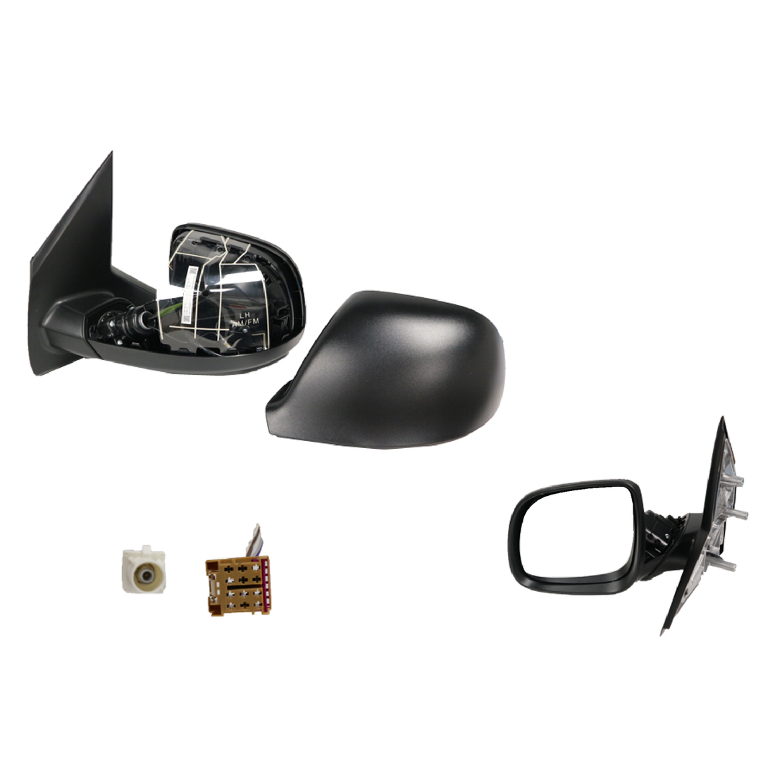 LEFT FRONT DOOR MIRROR TO SUIT VOLKSWAGEN TRANSPORTER T6 7/2015–6/2020